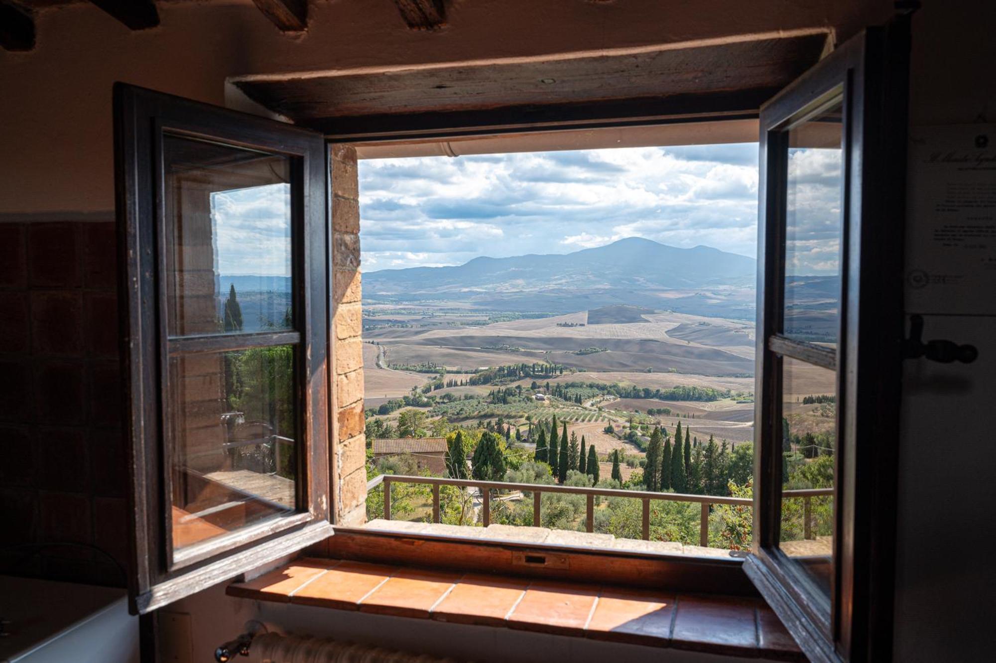 Apartament Artistica Pienza - Breathtaking Val D'Orcia View Zewnętrze zdjęcie