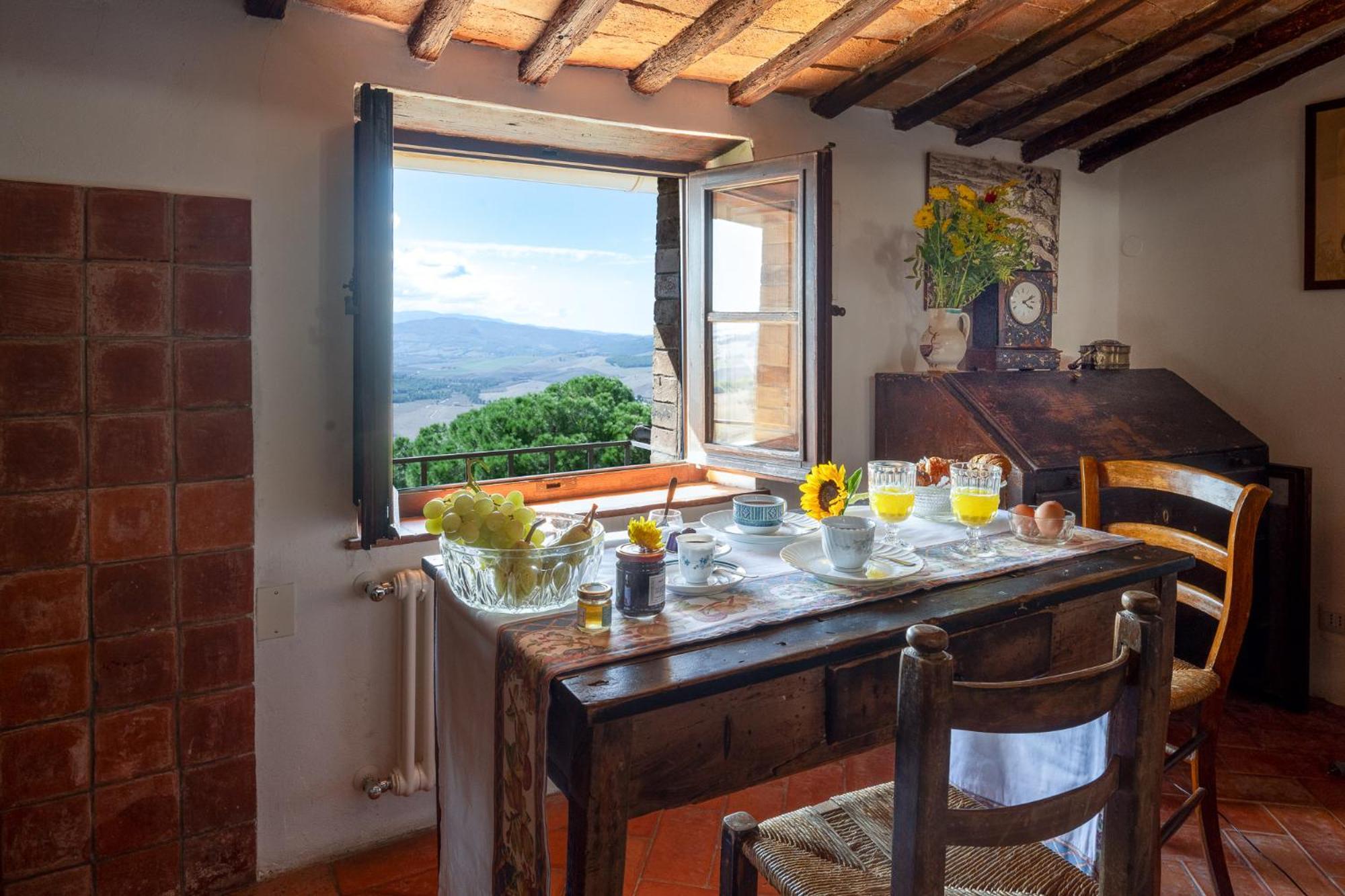 Apartament Artistica Pienza - Breathtaking Val D'Orcia View Zewnętrze zdjęcie