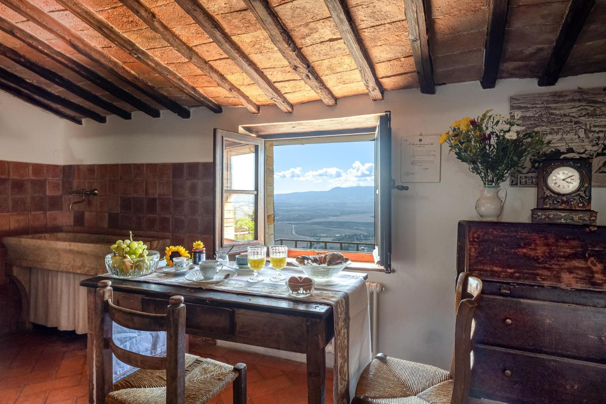 Apartament Artistica Pienza - Breathtaking Val D'Orcia View Zewnętrze zdjęcie